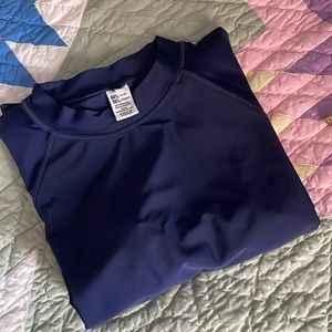 [Wet Products] Navy Blue Rash Guard Long-Sleeve Shirt